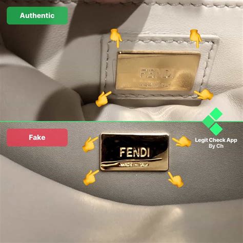 how can you tell if fendi shoes are fake|real vs false fendi.